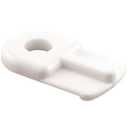 Manmade Flush Screen Clip; 0.50 x 0.875 in. White MA447575